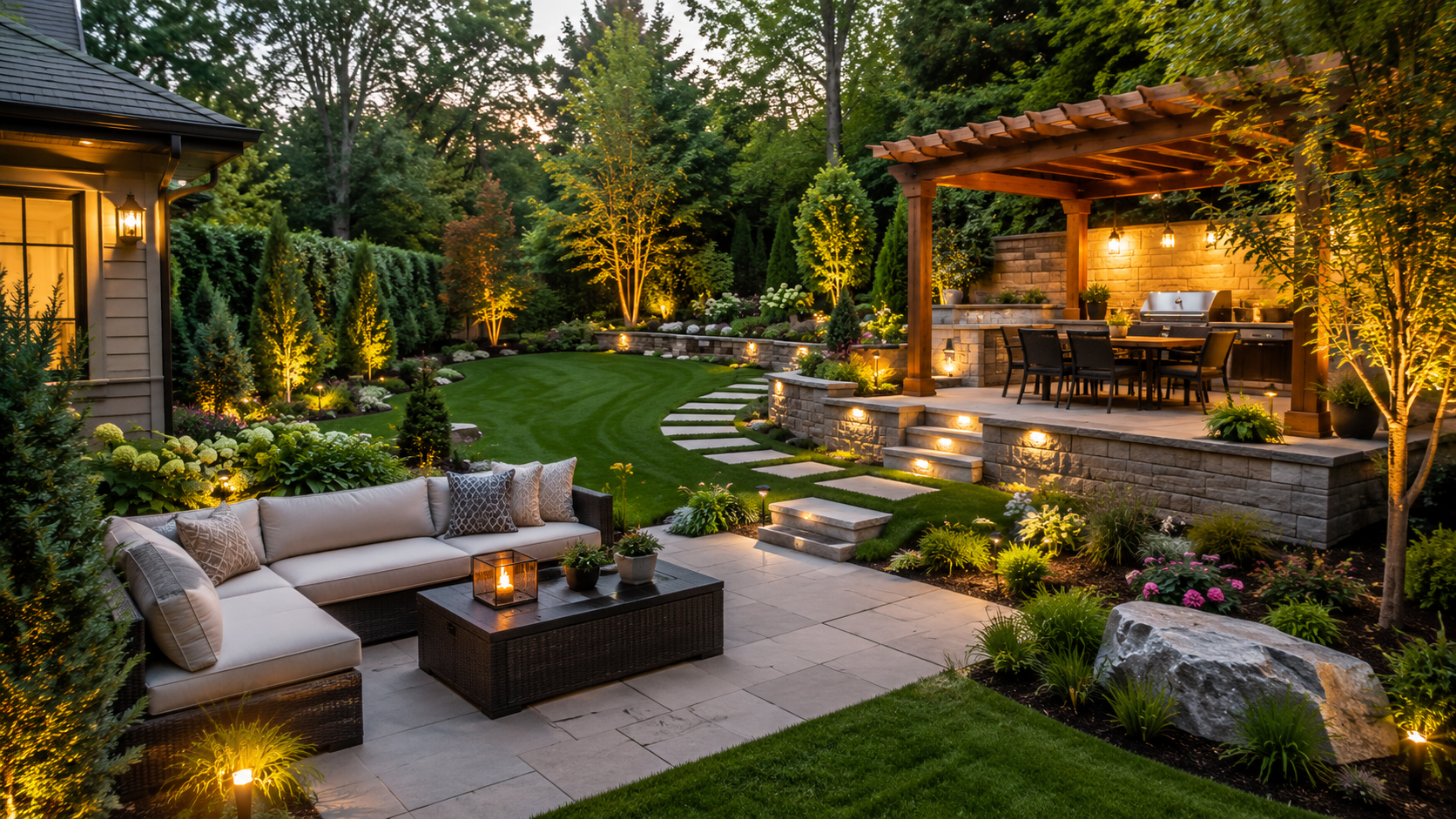How Can Your Outdoor Space Be Transformed by Backyard Landscaping Ideas?
